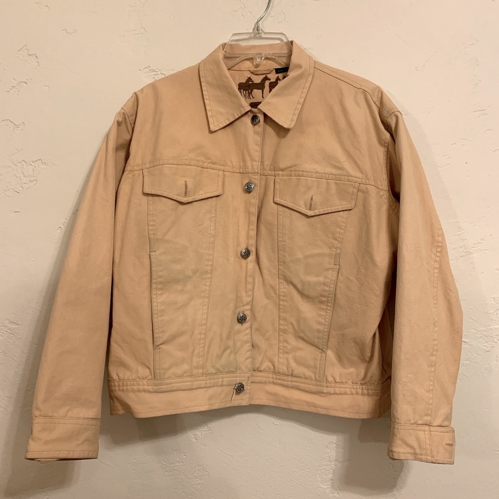 Outback Tan Button-Up Jacket